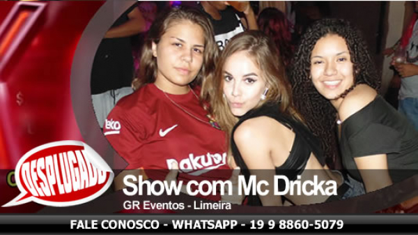 20/12/2019 - Show com MC Dricka