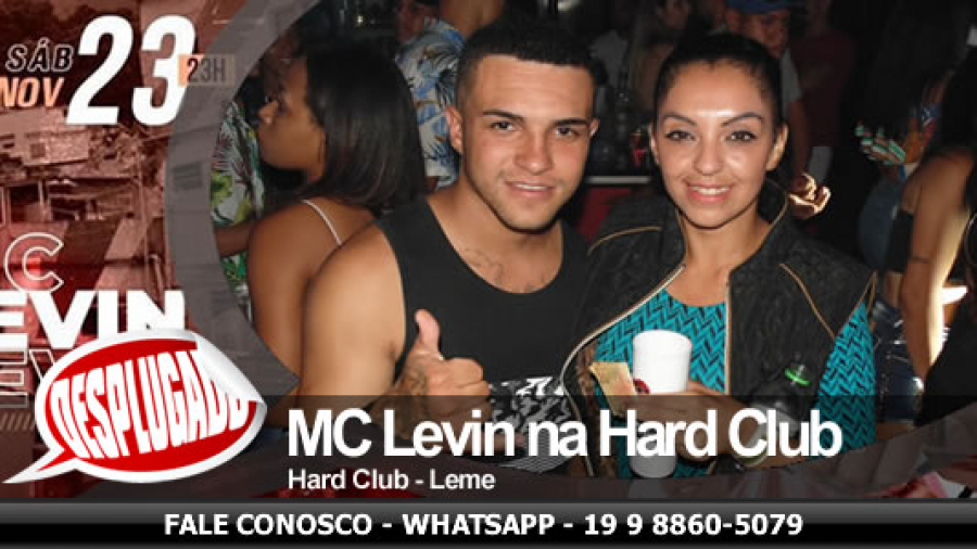 23/11/2019 - MC Levin no Hard Club