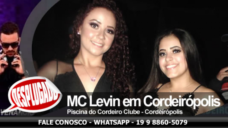 11/10/2019 - MC Levin em Cordeirópolis