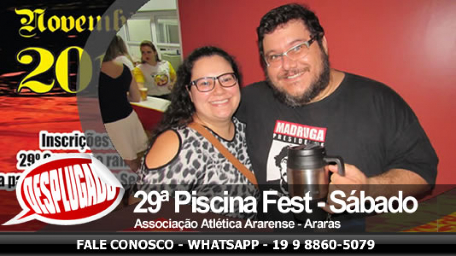 09/11/2019 - 29ª Piscina Fest - Sábado