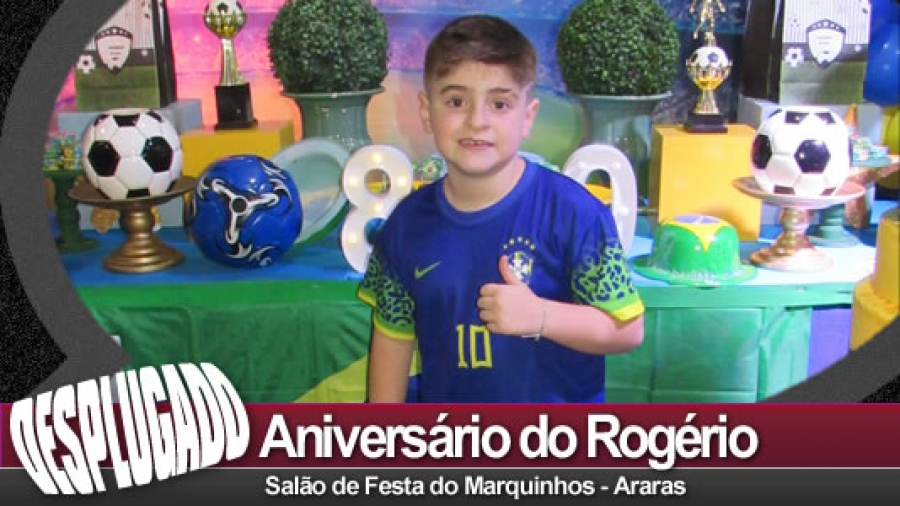 19/11/2022 - Aniversário do Rogério - 8 Anos