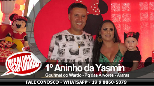 19/10/2019 - 1º Aninho da Yasmin