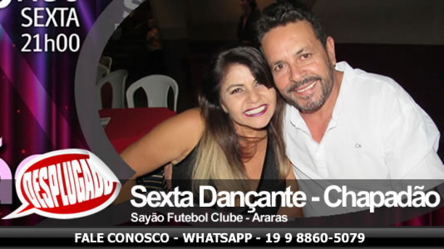 30/08/2019 - Sexta Dançante com a Banda Chapadão