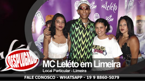 09/11/2019 - MC Lelêto em Limeira